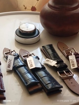 Cinturini per orologio in pelle