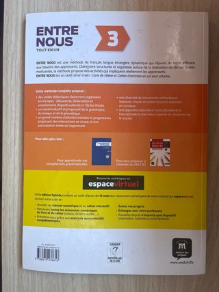 Entre nous 3 B1 tout en un