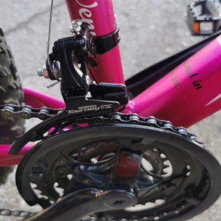Bicicleta Wolfbike 24 Rosa