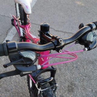 Bicicleta Wolfbike 24 Rosa