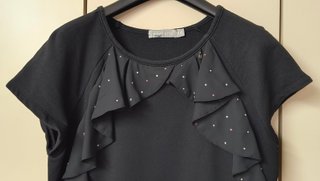 Vestito donna cotone garzato taglia L