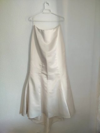 Conjunto Novia 3 Piezas: Vestido, Corsé y Estola