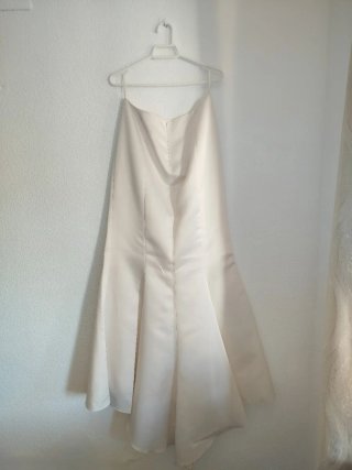 Conjunto Novia 3 Piezas: Vestido, Corsé y Estola