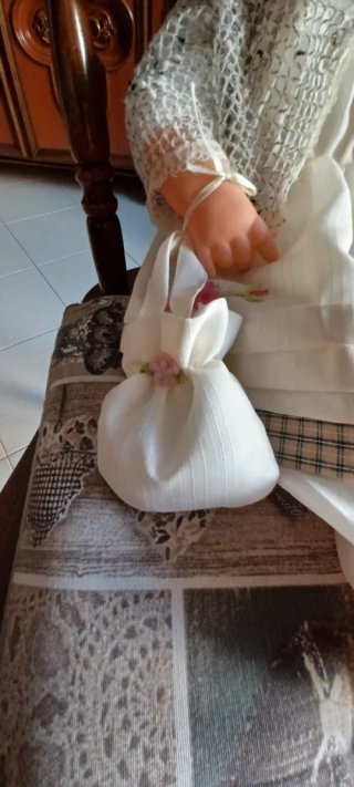 Bambola vintage country h 50 cm