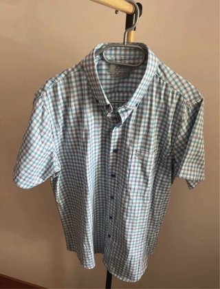 Camisa JOHN HOLDEN cuadros manga corta