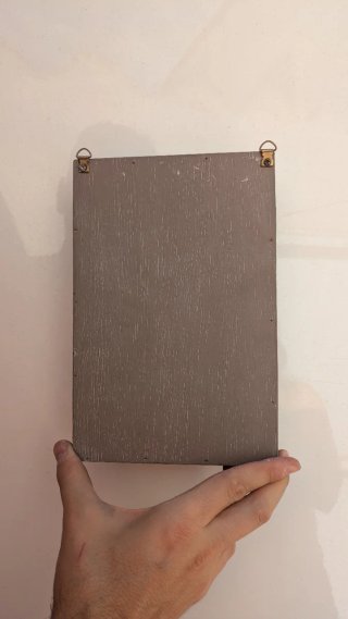 Caja guarda llaves madera para pared