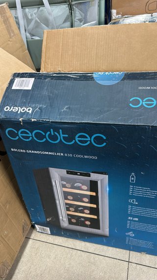 Vinoteca Cecotec 8 Botellas
