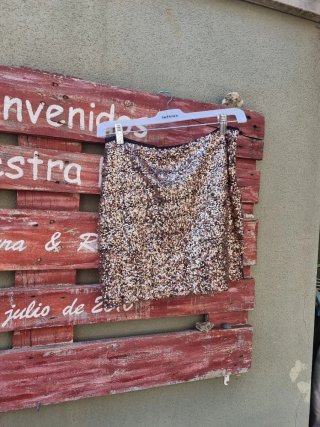 Falda lentejuelas Talla S/M