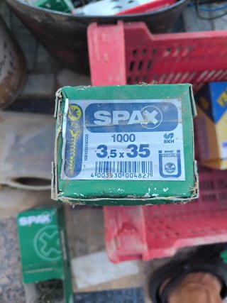Tornillos SPAX 3.5x35 (1000 unidades)