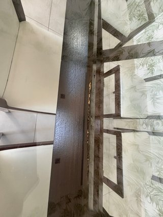Conjunto Comedor 8 Sillas y Mesa 180x100cm
