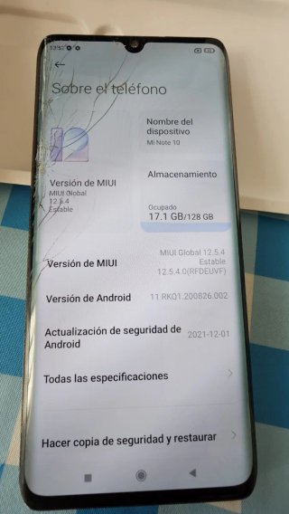 Xiaomi Mi Note 10. 128gb