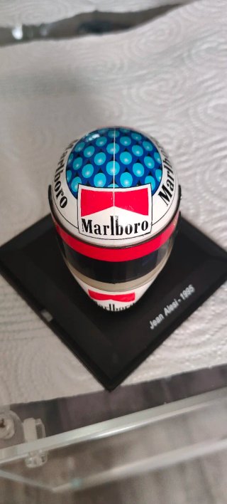 Casco Ferrari Jean Alesi 1995 Marlboro