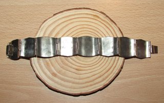 Pulsera brazalete vintage México Méjico abulón