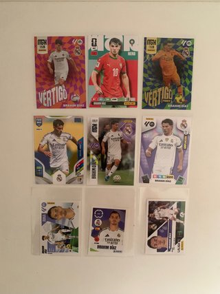 Colección cromos fútbol Brahim Díaz