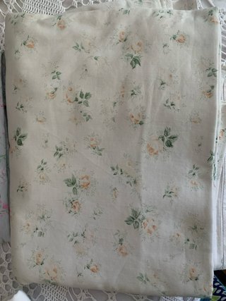 Lote de 6 sábanas encimeras para cama 135 a 150 cm