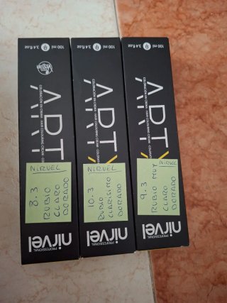 Nirvel Tinte Rubio Claro Caoba 8.5 y 7.5