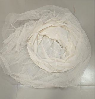 Cancán niña blanco