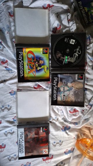 Lote Juegos PS1: Oddworld, Gex, Parasite Eve II,