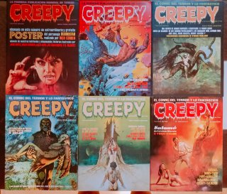 Lote 31 Cómics CREEPY 1ª Edición Toutain (0-31)