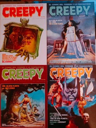 Lote 31 Cómics CREEPY 1ª Edición Toutain (0-31)