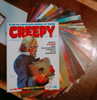 Lote 31 Cómics CREEPY 1ª Edición Toutain (0-31)