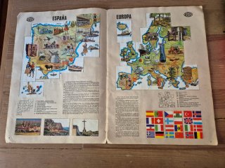 Álbum Cromos "Nuestro Mundo" Bimbo 1967 COMPLETO