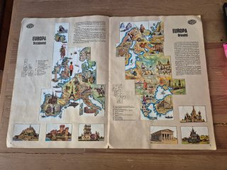 Álbum Cromos "Nuestro Mundo" Bimbo 1967 COMPLETO