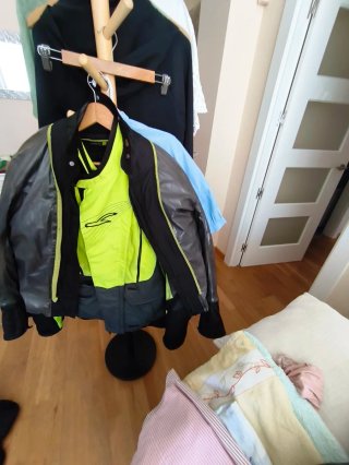 Chaqueta de moto para hombre