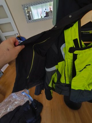 Chaqueta de moto para hombre