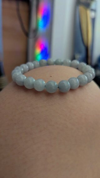 Pulsera Angelita Azul Gris
