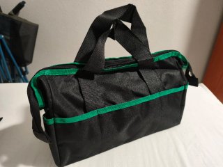 2 Bolsas de Herramientas Verdes y Negras