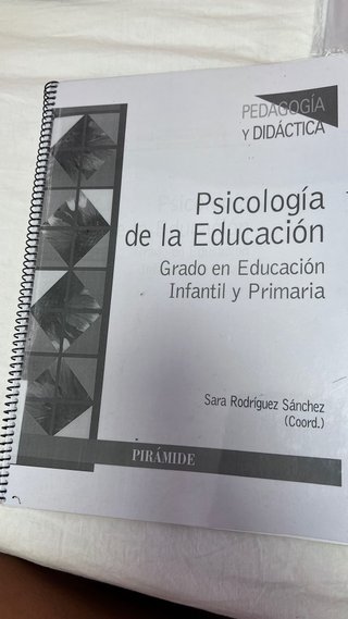 Libro práctico de psicología de la educación
