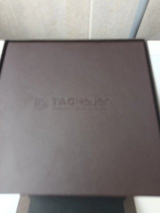 Caja Reloj TAG Heuer Negra. Nueva