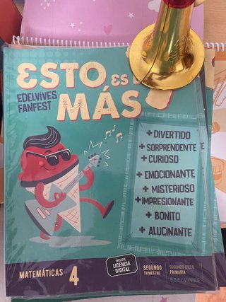 Matemáticas 4, Segundo Ciclo Primaria, Fanfest