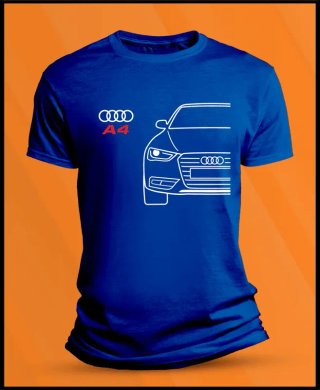 Camiseta manga corta Audi A4 B8 Lift Matricula