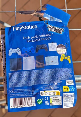 PlayStation 3 Keychain Backpack Buddies Paladone