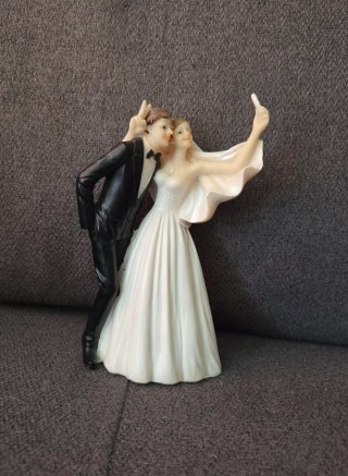 Novios para tarta de bodas