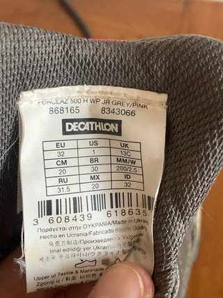 Stivali da montagna Quechua Decathlon
