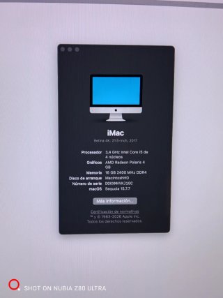 iMac 4K 21.5 2017