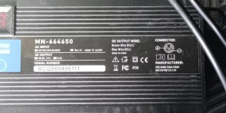 Cargador Rápido Minimotors 66.4V 6.5A