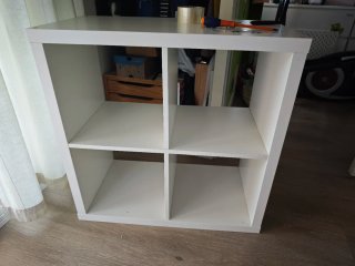 Estantería blanca modular Ikea lack