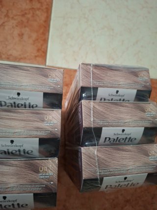 Schwarzkopf Palette Tinte U11 Rubio Ceniza