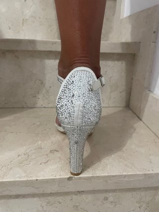 Sandalias Novia Blancas Talla 39