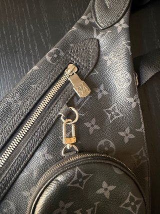 Louis Vuitton Duo Slingbag Monogram Negro/Gris
