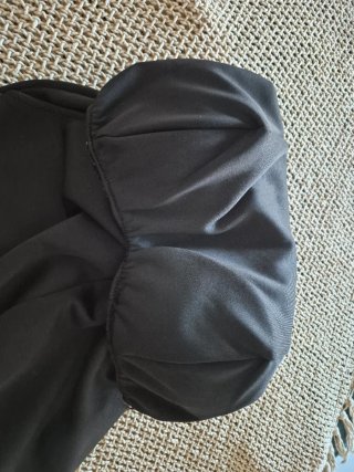 Mono negro lentejuelas