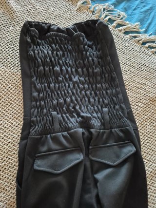 Mono negro lentejuelas