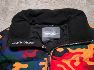 Chaqueta Benjart Puffer Camo Multicolor