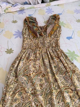 Vestido largo Corina estampado multicolor
