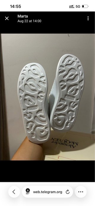 Alexander McQueen Sneakers Bianche Multicolor