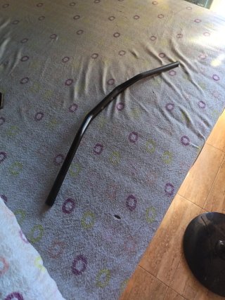 Manillar negro para moto